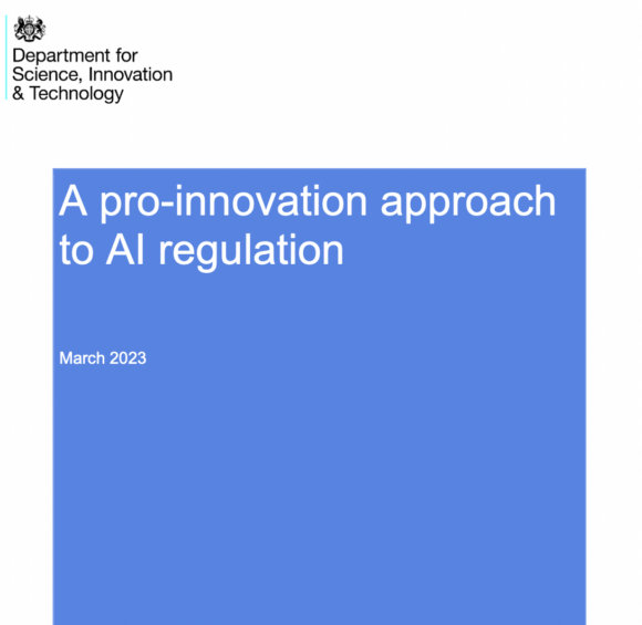 Have your say on the AI regulation white paper by 21 June