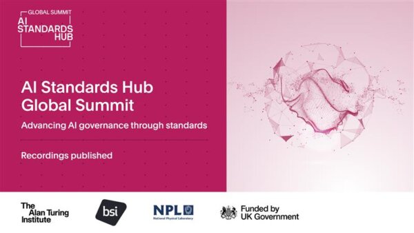 AI Standards Hub Global Summit: Recordings available 