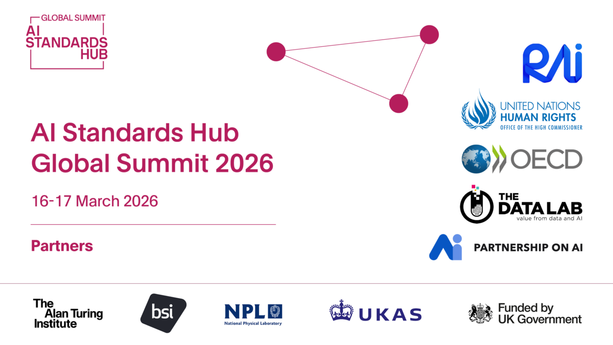 AI Standards Hub Global Summit: Official partners